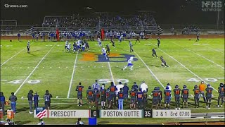 Poston Butte defeats Prescott 497 [upl. by Nonregla333]