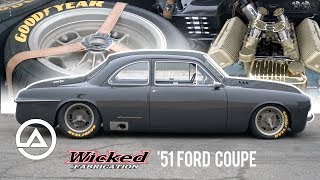 The 14 Million 51 Ford Coupe by Wicked Fabrication  For Bruce Leven [upl. by Doehne]