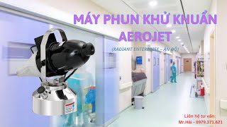 Máy phun khử khuẩn phòng mổ Aerojet Ấn Độ  TMT Medishop [upl. by Aihcila]