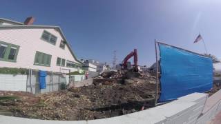 Buddy Ebsens house demolition on Balboa Island 2016 [upl. by Musser186]