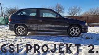 Opel Astra F GSI projekt 2rész  Belső és külső bontás ilyen nagy a baj [upl. by Sprage19]