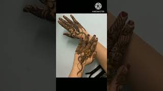 Finger mehndi designs 2024 latest design 2024 mehindidesign vairalvideo [upl. by Ataymik604]