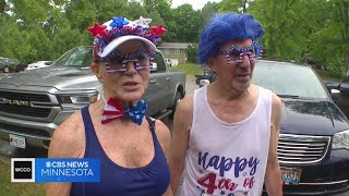 Fourth of July paradegoers undeterred by storms in Delano [upl. by Nancey]