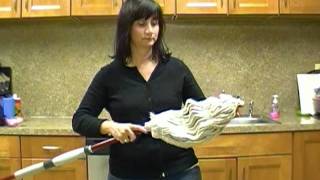 Twist Mop by Quickie how to replace mop head [upl. by Kris620]