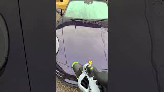 Drying your car with a leaf blower [upl. by Devora]