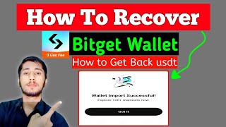 How To Recover Bitget wallet  Bitget wallet ko Kaise recover karain [upl. by Ahsined904]