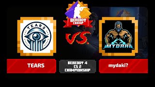 BeReddy 4  CS 2 Championship  TEARS vs mydaki  Div 2  Group A  Bo3 [upl. by Ringo]