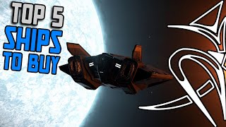 Top 5 ships to buy Elite Dangerous [upl. by Yokum549]