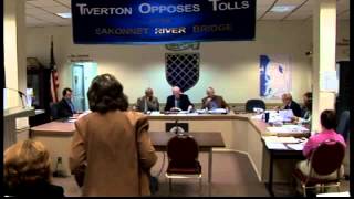 Tiverton Town Council Meeting September 24th 2012 [upl. by Alarick]