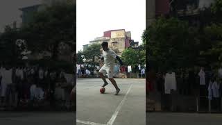 bongdaduongpho streetfootball futsal freestylefootball Estoy practicaron [upl. by Aliekat]