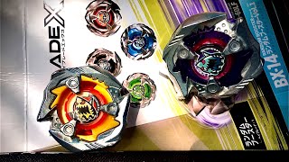 Doble Tiburoncin Uh ah ah Beyblade X Random Booster vol 1 Shark edge Unboxing Review y Batallas [upl. by Gretal]