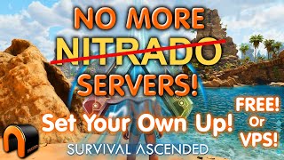 ASA SERVER HOSTING  Set Your Own ARK ASA Server Up EASY [upl. by Garda]