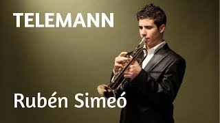 G Ph Telemann  Trumpet Concerto D Major [upl. by Naillimxam329]