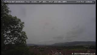 30 September 2023  Lochgelly WeatherCam Timelapse [upl. by Allets784]