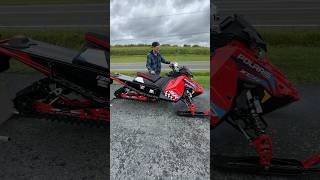 New Polaris 70th anniversary XCR 9R snowmobile asmr polaris snowmobile snow [upl. by Dalenna]