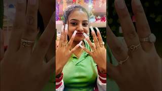 Nail extensions song sonusrinivasgwoda biggbosscontestant bollywood [upl. by Atteram]