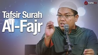 Kajian Tafsir AlQuran Tafsir Surat AlFajr  Ustadz Firanda Andirja [upl. by Nnaeirual]