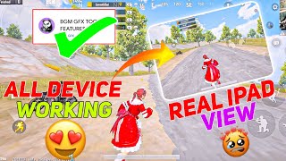 Bgmi me iPad View Kaise Lagaye 😱 💯Real iPad View  pubg  Bgmi [upl. by Aihcela]