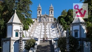 Visit Bom Jesus do Monte Sanctuary Braga Portugal [upl. by Yacov113]