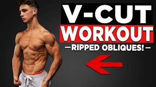 5min VCut Abs Workout For Legendary Obliques [upl. by Atteoj]