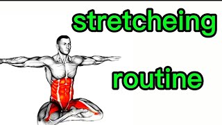 stretching routine for flexibility at home [upl. by Linoel]