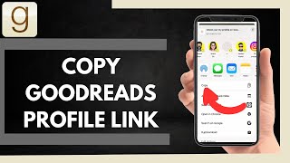 How To Copy Goodreads Profile link In Goodreads [upl. by Jeannine105]