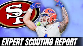 RICKY PEARSALL EXPERT Scouting Report  49ers 1st Rounder [upl. by Tanitansy]