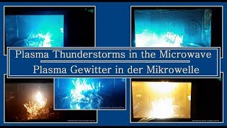 Plasma Gewitter in der Mikrowelle [upl. by Koser]