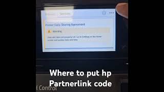 Where to put hp partnerlink code [upl. by Shulock945]