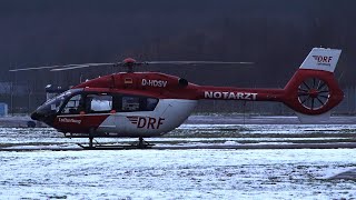 Wie wird ein Hubschrauber in den Hangar transportiert DRF Luftrettung Christoph 54 DHDSV  H145 [upl. by Anneiv]