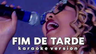 Deise Cipriano  Fim de Tarde Karaoke Live Version [upl. by Ahk]