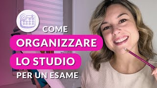 COME ORGANIZZARE LO STUDIO PER UN ESAME UNIVERSITARIO  Quante ore studiare alluniversità [upl. by Aeneg]