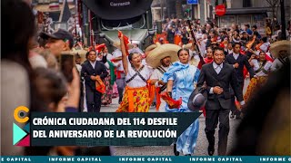 Crónica ciudadana del Desfile Cívico Militar 114 Aniversario de la Revolución Mexicana [upl. by Lena]