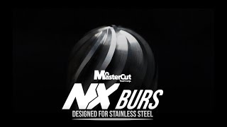 Mastercut Tool NX Burs for Stainless Steel [upl. by Niattirb]