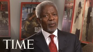 TIME Magazine Interviews Kofi Annan [upl. by Abbie]