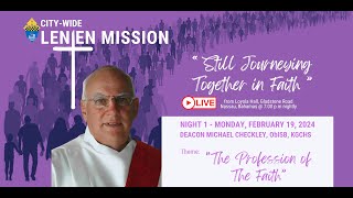 Lenten Mission 2024  Theme “Still Journeying Together in Faith” [upl. by Stacy]