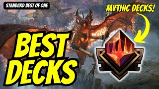 Best Decks Standard Best of One Bo1  Mythic Rank MTG Arena [upl. by Gustavo]