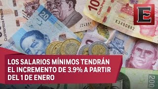 El salario mínimo en México sube a 8004 pesos a partir de 2017 [upl. by Haakon]