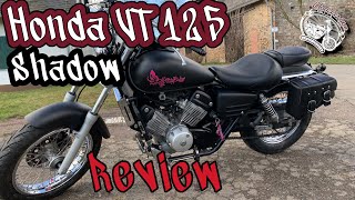 🏍️ HONDA VT 125 SHADOW  Review  Test  Erfahrung [upl. by Ignace]