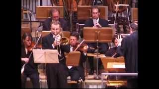 Péter Vámosi  Leopold Mozart Concerto in D Major for Alto Trombone and Orchestra [upl. by Lowe]