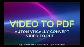 Video to PDF Converter [upl. by Assenar]