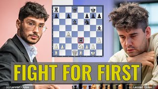 Fight for First  Ian Nepomniachtchi vs Alireza Firouzja  Sinquefield Cup 2024 [upl. by Ahsiekahs]