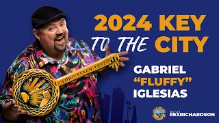 2024 Keys to the City Gabriel “Fluffy” Iglesias [upl. by Aihsela]