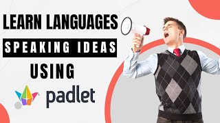 5 speaking activities using Padlet in Any Language padlet learnlanguage [upl. by Noiz283]