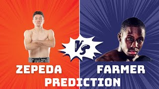 William Zepeda vs Tevin Farmer Prediction [upl. by Hana]