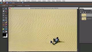 Replace Part of a Photo in Photoshop Elements [upl. by Linn]