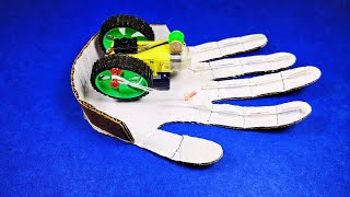 DIY Walking Hand  Robotic Hand Science Project  How to make a Robotic Hand from Cardboard [upl. by Blanc]