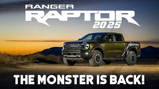 2025 New Ford Ranger Raptor Revealed [upl. by Bocoj]