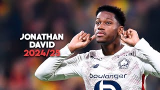 Jonathan David 202425  Best Skills Goals amp Assists  HD [upl. by Paco5]