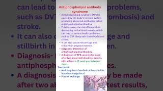 Antiphospholipid antibody Syndrome draditikumar pathologyacademy biology mbbs neetpg [upl. by Bowne632]